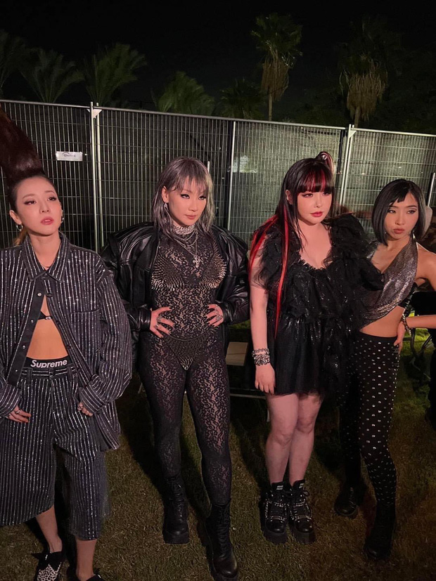 2NE1 tái hợp ở Coachella 2022 khiến mọi ký ức ùa về: Bom tóc đỏ trở lại, Dara ăn thịt Đường Tăng hay sao á? - Ảnh 1.