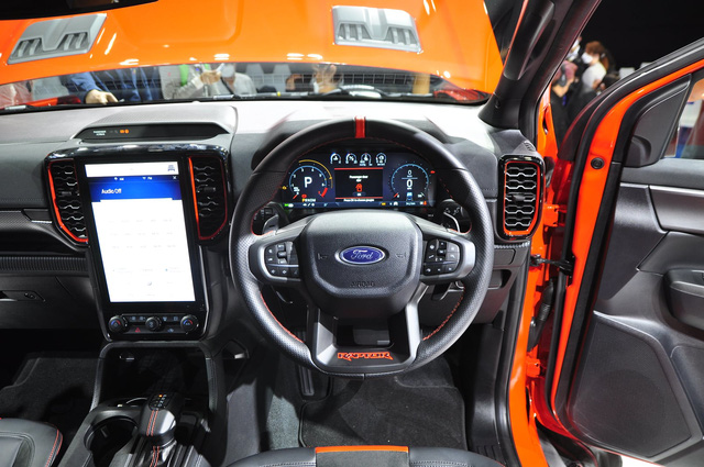 Đại lý nhận cọc Ford Ranger Raptor 2023: Giá dự kiến 1,329 tỷ đồng, giao xe quý 3, động cơ xăng V6 3.0L - Ảnh 3.