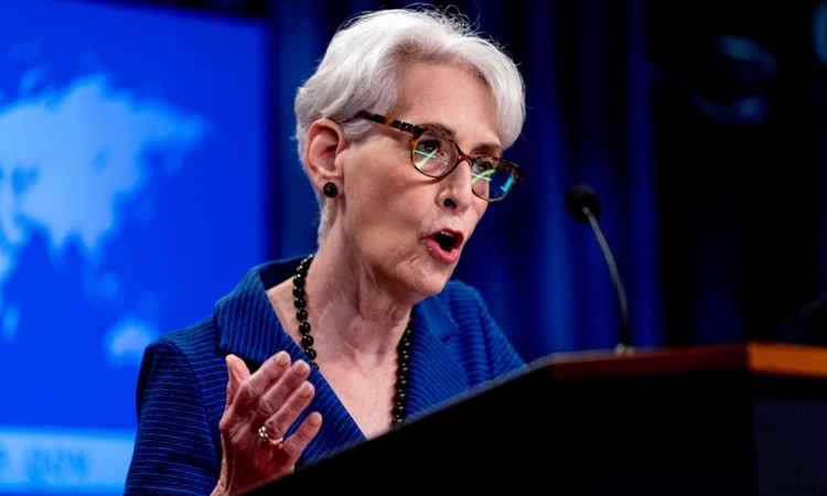 Thứ trưởng Ngoại giao Mỹ Wendy Sherman tại thủ đô Washington hồi tháng 8/2021. Ảnh: Reuters.