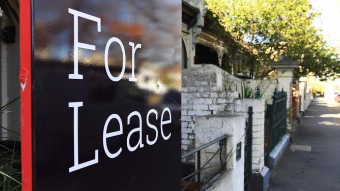 The cost of rent rose 2.5 per cent nationally for the first quarter of 2023, according to new data. (James Ross/AAP PHOTOS)