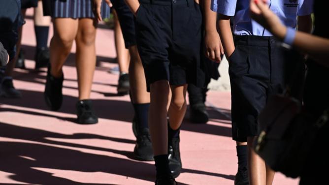 Police were called to NSW schools on 1992 occasions last year, crime statistics bureau data shows. (Dean Lewins/AAP PHOTOS)