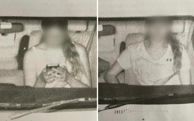 The 13-year-old Gold Coast passenger was snapped - twice - wearing her seatbelt incorrectly, costing her dad $2156 in total fines.