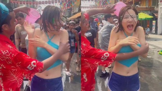 Tranh cãi DJ nóng bỏng nhất xứ Hàn bị sàm sỡ trong lễ hội té nước - Ảnh 2.
