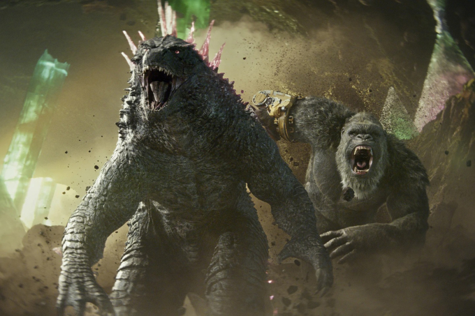 Kong và Godzilla hợp tác đánh bại kẻ thù trong phim mới. Ảnh: Warner Bros.