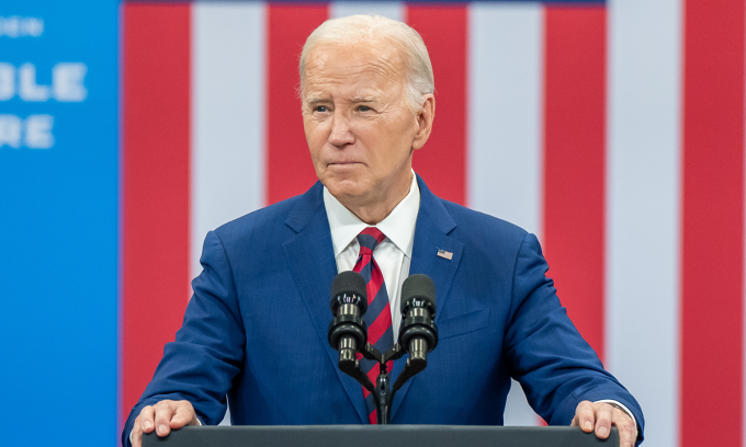 Tổng thống Mỹ Joe Biden trong bức ảnh đăng ngày 27/3. Ảnh: Nhà Trắng