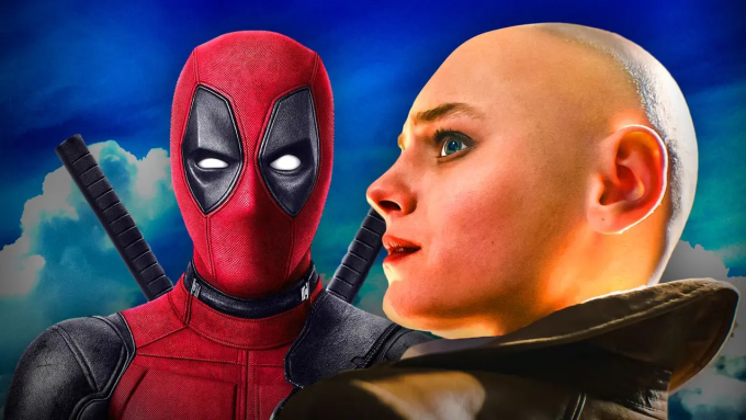 Deadpool (trái) đối đầu phản diện Cassandra Nova trong phim mới. Ảnh: The Direct/Marvel Studio