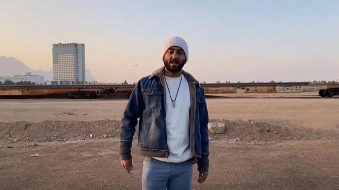 Rapper Iran Toomaj Salehi. Ảnh: YouTube/Toomaj Salehi