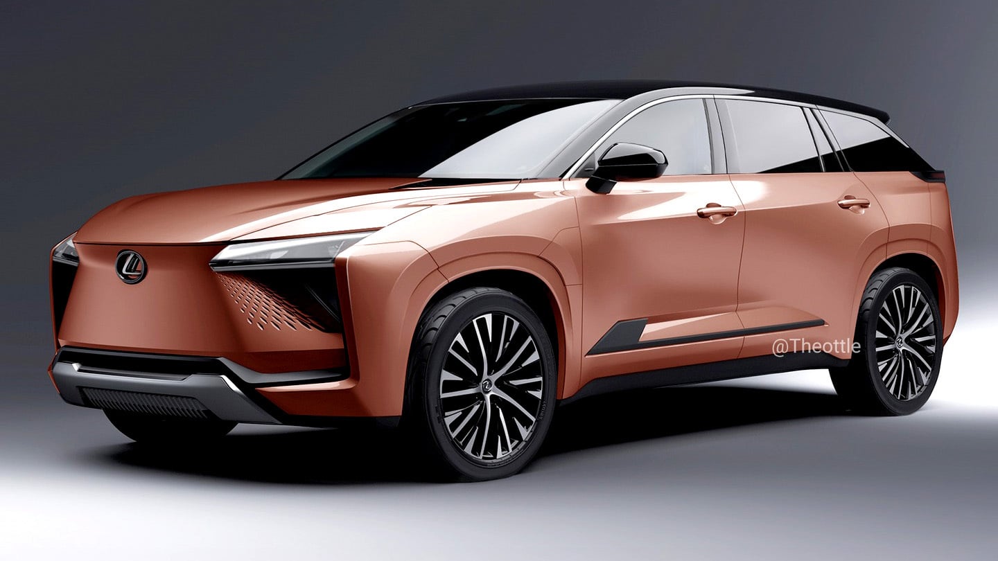 Lexus TZ - SUV 7 chỗ, 3 hàng ghế hoàn toàn mới, chạy khoảng 500km/sạc- Ảnh 2. Lexus TZ - SUV 7 chỗ, 3 hàng ghế hoàn toàn mới, chạy khoảng 500km/sạc- Ảnh 2.