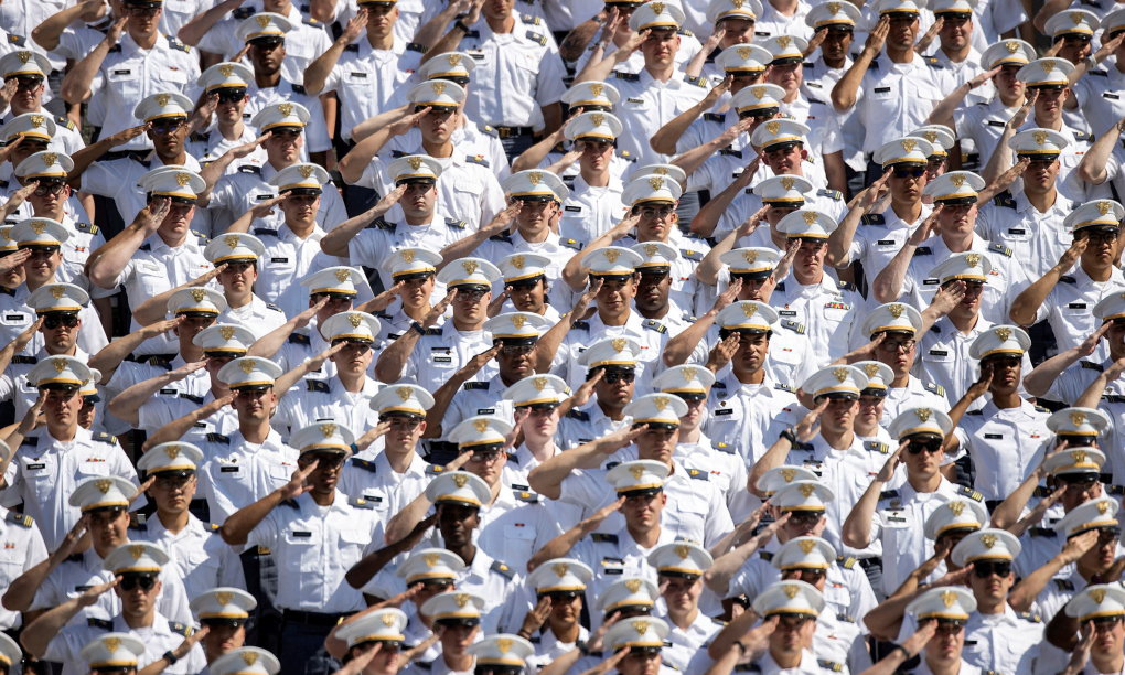 Các học viê dự lễ tốt nghiệp tại Học viện Lục quân West Point tháng 5/2023. Ảnh: Reuters