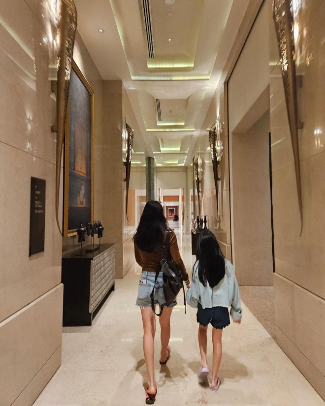 Cách dạy con của Go So Young được nhiều đàn em khen ngợi.
