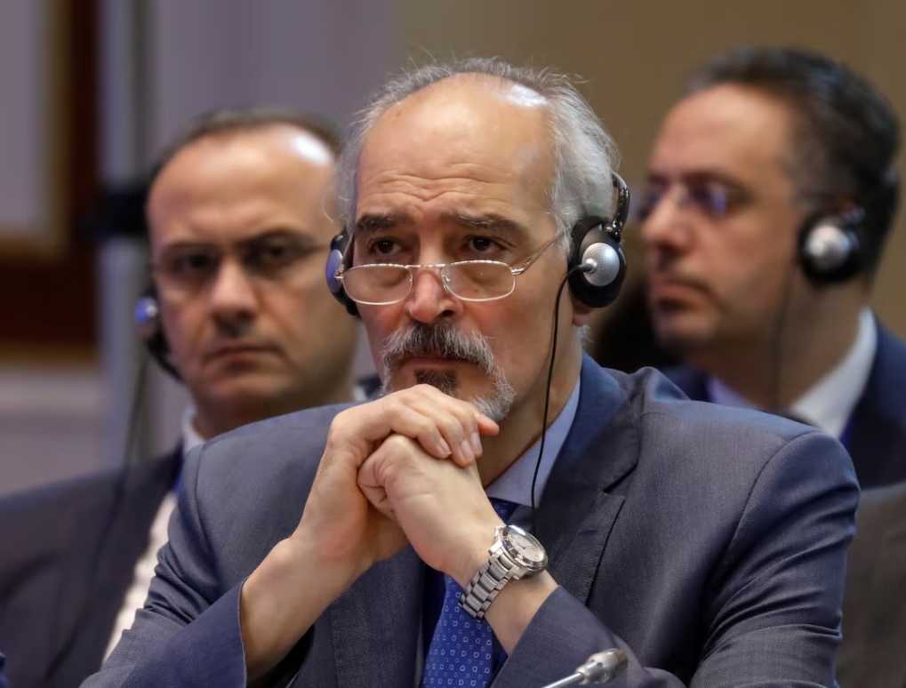 Ông Bashar Jaafari tại Kazakhstan năm 2019. Ảnh: Reuters
