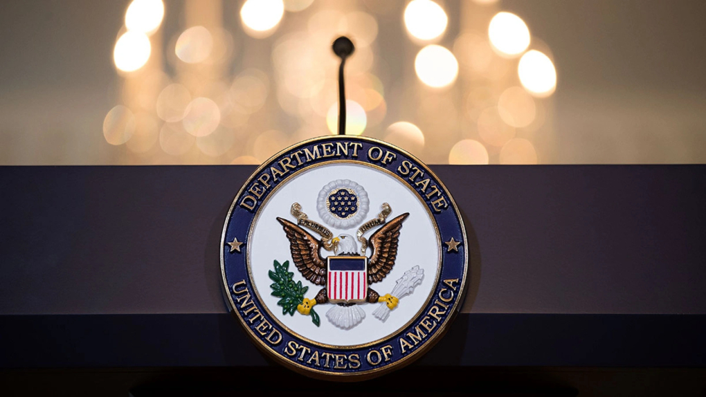 Con dấu Bộ Ngoại giao Mỹ ở Washington. Ảnh: CFR
