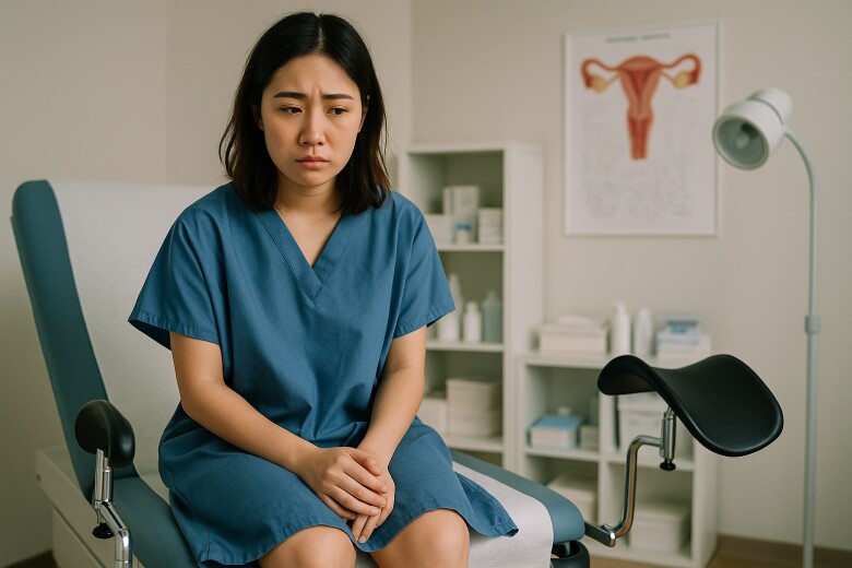 Một số người không nhận biết được dấu hiệu có thai sớm, hoặc ngại đi khám vì nghĩ mình vẫn còn trinh. (Ảnh minh họa)