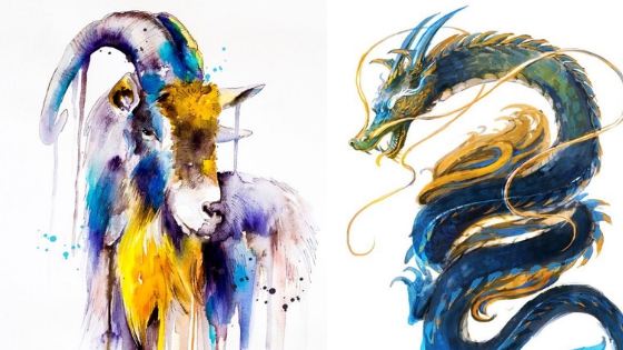 Khi kết hợp,con giáp Mùi trở thành hậu phương vững chắc giúp con giáp Thìn phát huy hết tiềm năng. Ảnh minh họa