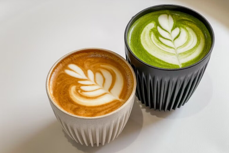 Trong việc chống lão hóa, matcha cũng có phần nhỉnh hơn.