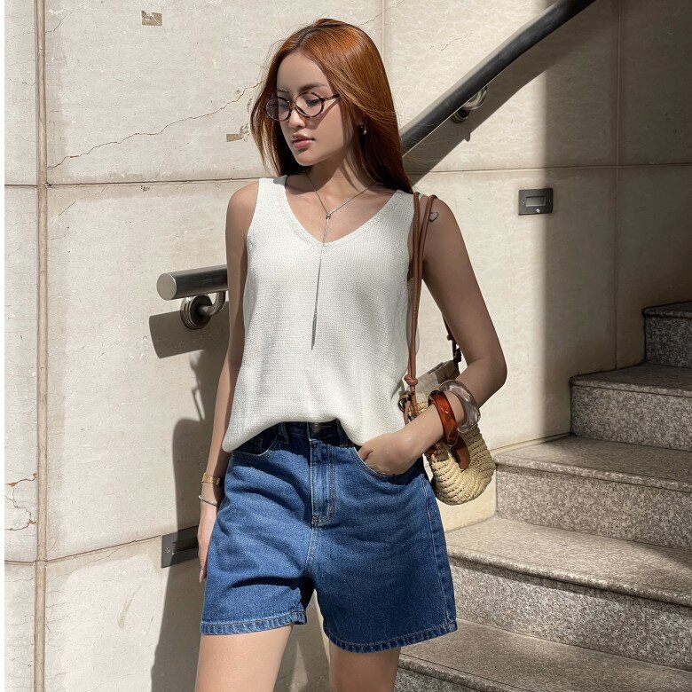 Mẹo chọn quần short denim tôn dáng, kéo chân: Nàng đùi to nên chú ý đến chi tiết này để trông thon gọn hơn - 5