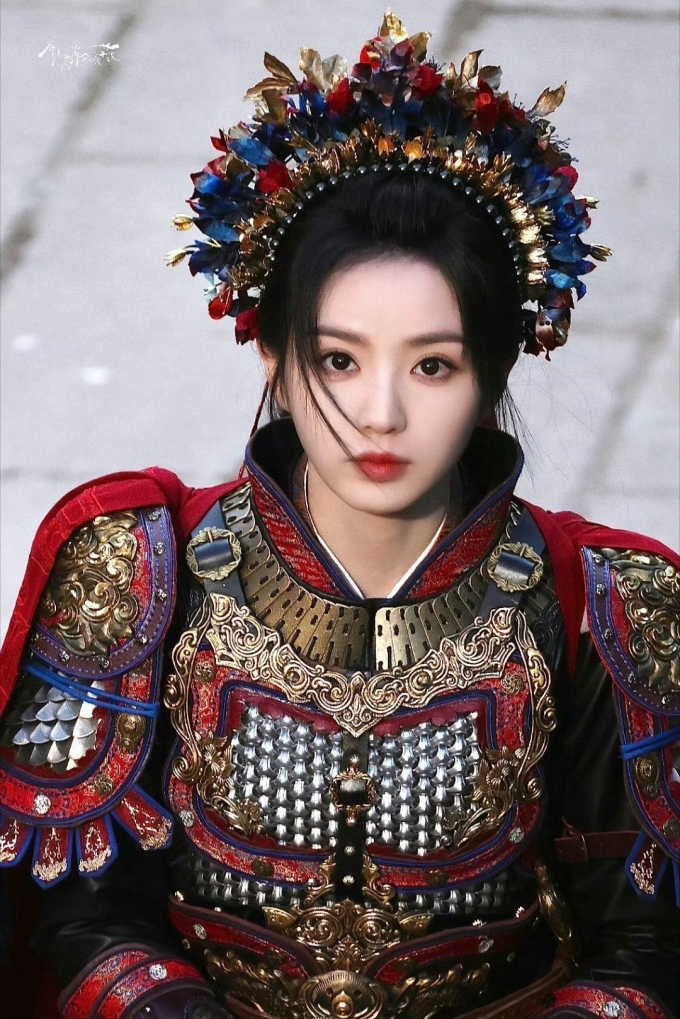 Tạo hình của Điền Hi Vi trong Trục Ngọc. Ảnh: iQiyi