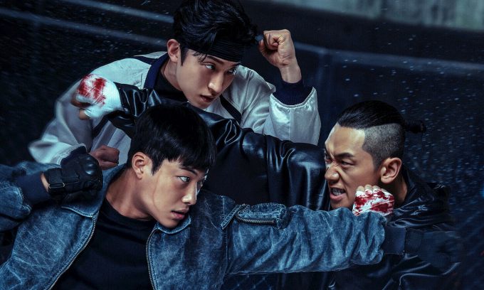 Các diễn viên chính trong Bloodhounds 2. Ảnh: Netflix