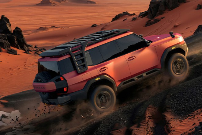 Nissan Terrano đời mới ra mắt: Dáng SUV off-road hầm hố, máy hybrid cắm sạc hơn 400hp, sẽ bán ở ĐNÁ cạnh tranh Land Cruiser Prado- Ảnh 5.