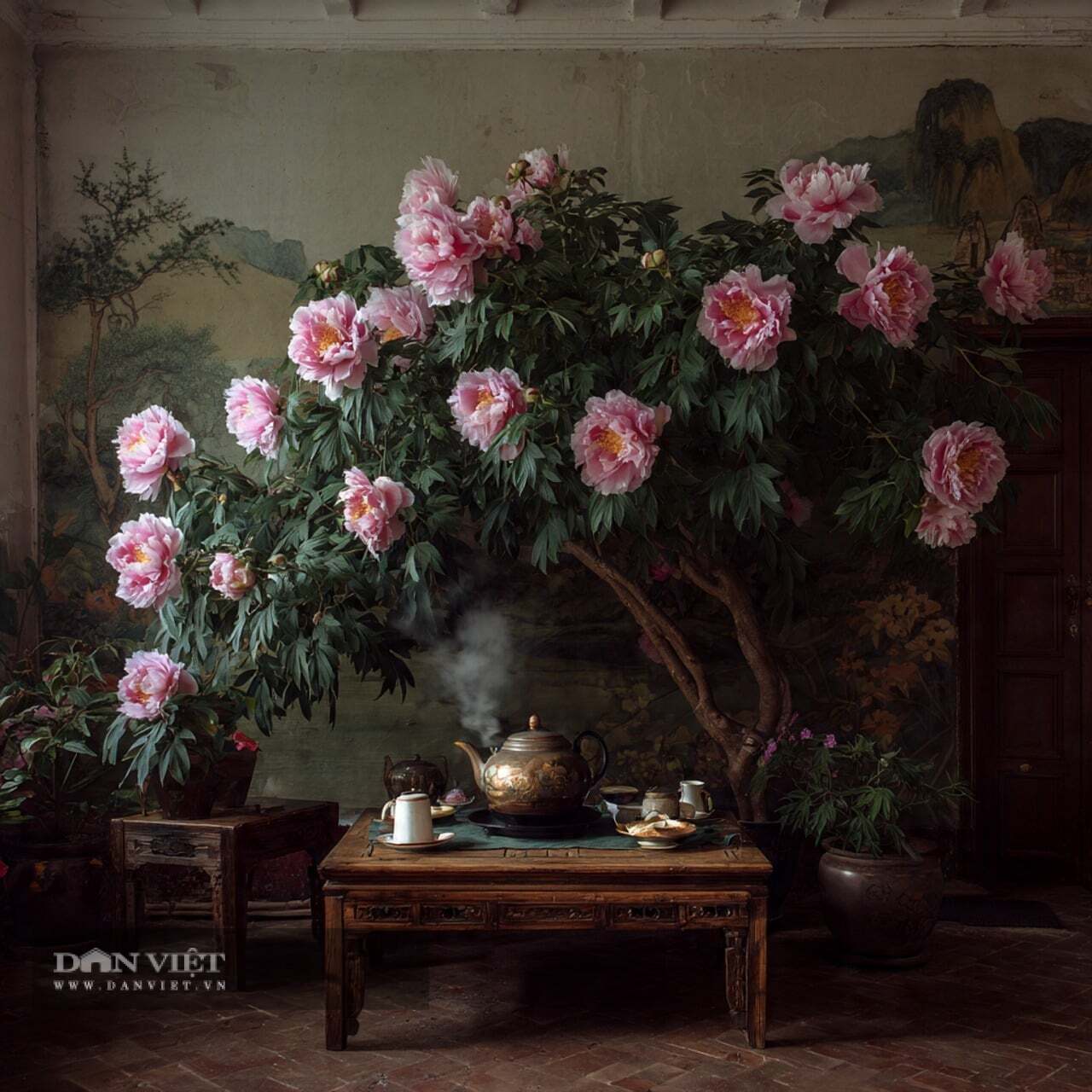 Hoa mẫu đơn là loài hoa rực rỡ.