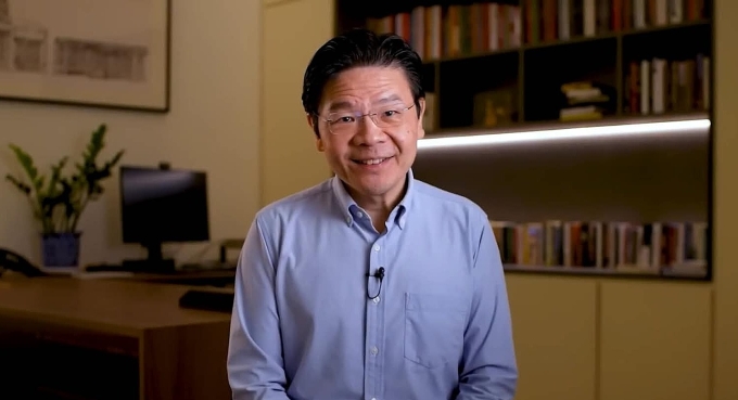 Chân dung Thủ tướng Lawrence Wong, 54 tuổi. Ảnh: YouTube Lawrence Wong