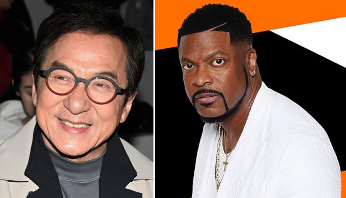Thành Long, 72 tuổi, và Chris Tucker, 55 tuổi. Ảnh: UDN