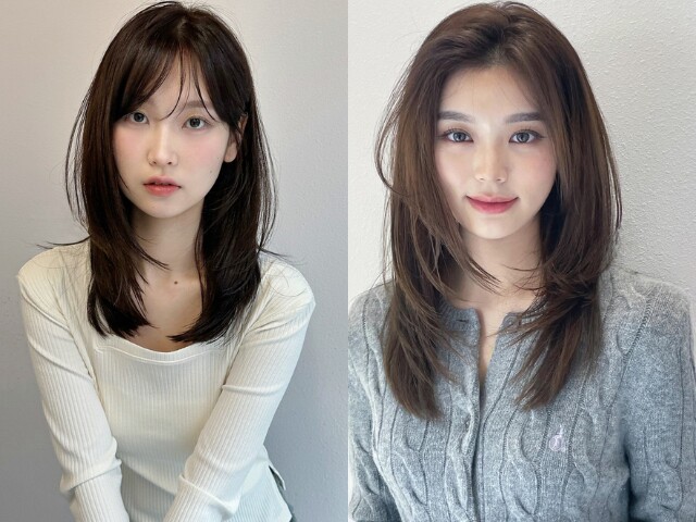 Tóc ngang vai rẽ ngôi lệch tạo hiệu ứng bất đối xứng, giúp gương mặt trông thon dài hơn. Kiểu tóc này còn mang lại vẻ ngoài năng động, trẻ trung, dễ tạo kiểu và phù hợp với những ai không muốn thay đổi quá nhiều.