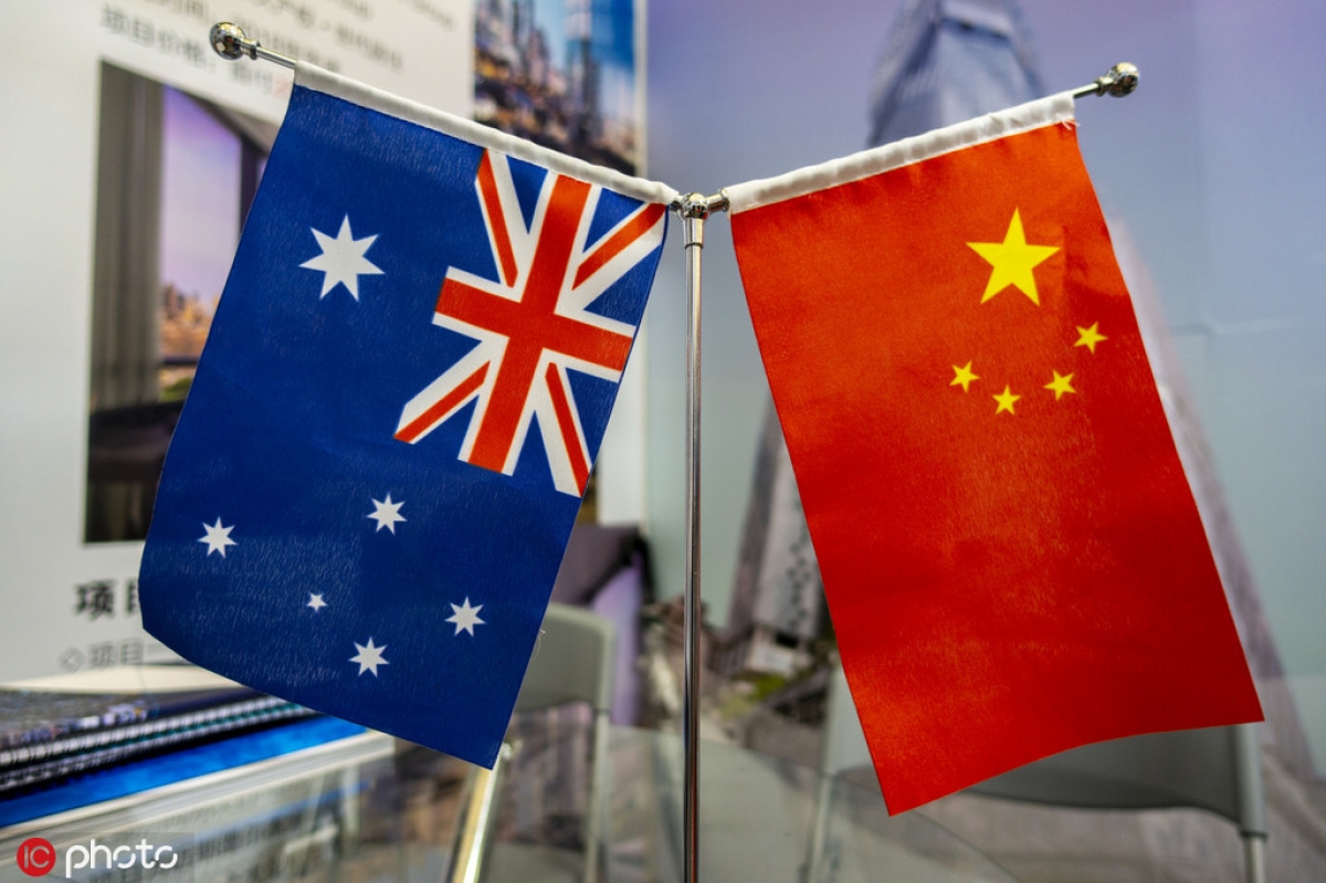 Nguy cơ quan hệ Trung Quốc-Australia sẽ “chạm đáy”. Ảnh: IC Photo