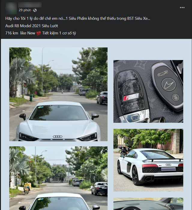 Mua siêu xe về đi như... trưng bày, chủ Audi R8 V10 Performance độc nhất Việt Nam chịu thiệt tiền tỷ tìm người đam mê mới - Ảnh 1.