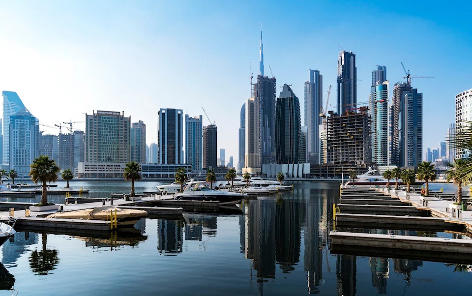 Một góc thành phố Dubai, UAE. Ảnh: RF