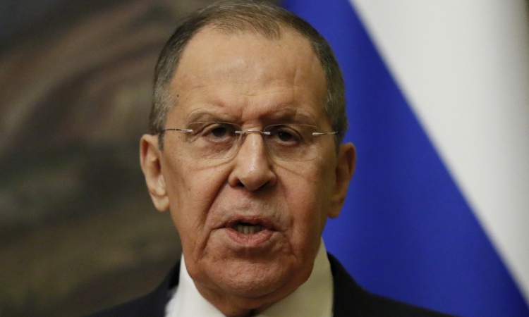 Ngoại trưởng Nga Sergei Lavrov tại Moskva hôm 27/4. Ảnh: Reuters.