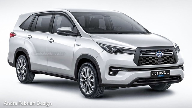 Xem trước Toyota Innova Hybrid 2023: Thiết kế như Corolla Cross và Fortuner, dẫn động cầu trước, đe doạ vị thế Xpander và XL7 - Ảnh 1.