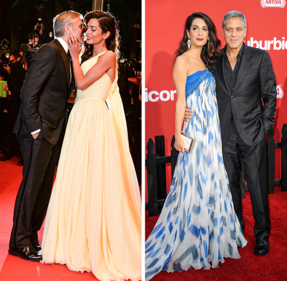 Chuyện tình đẹp của George và Amal Clooney - Ảnh 4.