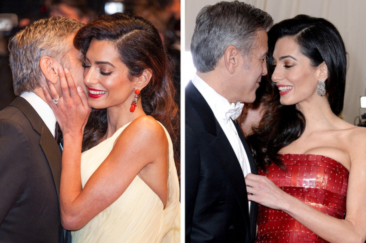 Chuyện tình đẹp của George và Amal Clooney - Ảnh 6.