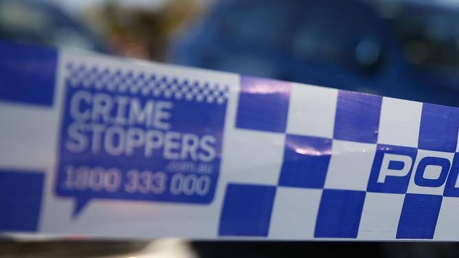 MELBOURNE, AUSTRALIA- NewsWire Photos June 25 2022, Generic View of Police line tape at a crime scene. NCA NewsWire /Brendan Beckett