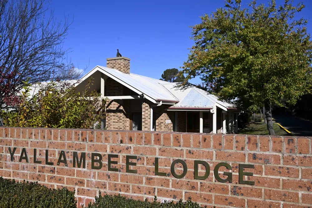 Viện dưỡng lão Yallambee Lodge ở Cooma, bang New South Wales, Australia. Ảnh: AP