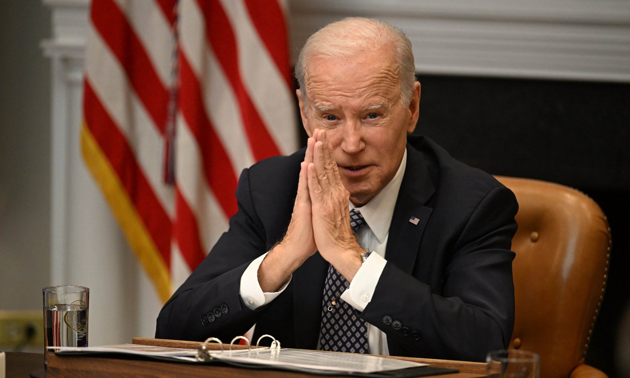 Tổng thống Mỹ Joe Biden tại Nhà Trắng ngày 5/5. Ảnh: AFP