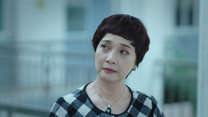 Nghệ sĩ Lê Khanh đóng bà Lan trong phim. Ảnh: VFC