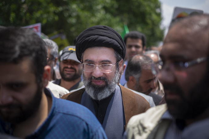 Mojtaba Khamenei, con trai lãnh tụ tối cao Iran Ali Khamenei tại Tehran tháng 6/2019. Ảnh: AFP