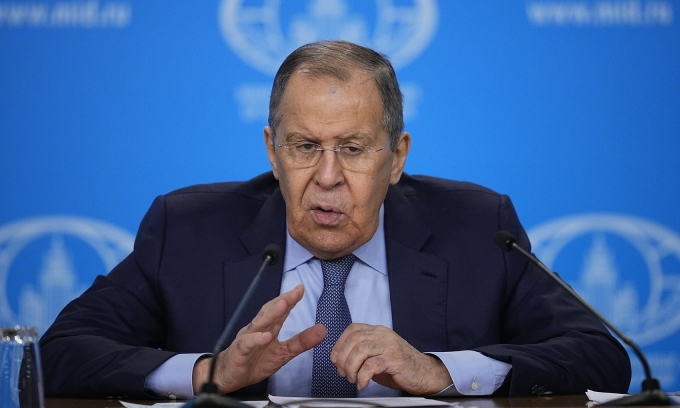 Ngoại trưởng Nga Sergey Lavrov tại Moskva hôm 19/1. Ảnh: AP