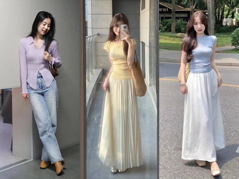 Những sắc độ này không chỉ tôn da mà còn làm nổi bật vẻ ngoài năng động, tươi tắn.