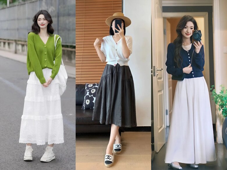 Mẫu áo tưởng chỉ dành cho mùa lạnh bất ngờ gây sốt ngày hè: amp;#34;Vũ khíamp;#34; hack tuổi, tăng vẻ dịu dàng và thanh lịch - 9