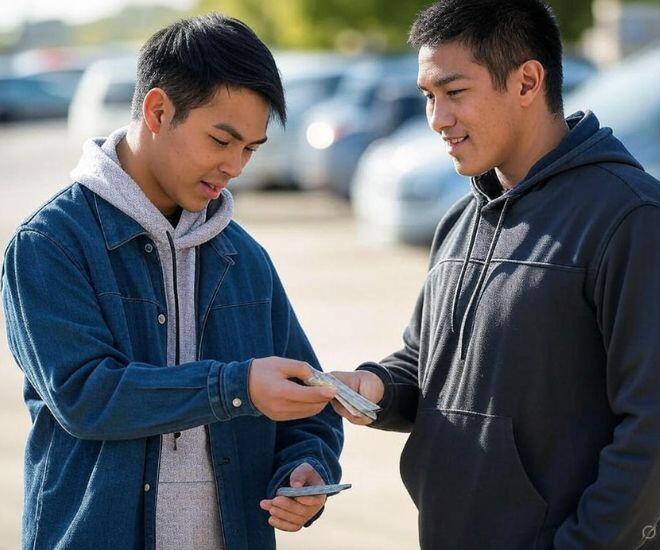 Vợ sắp đến ngày sinh, chồng lại mang hết tiền cho em trai mua ô tô - 1