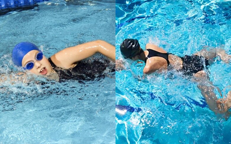 Bơi sải và bơi ếch có hiệu quả giảm cân chênh lệch đến 1/3.