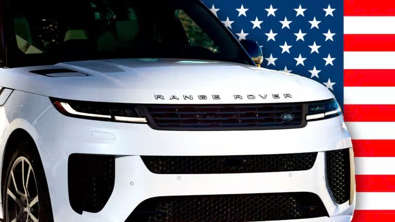 Jaguar Land Rover nối lại xuất khẩu xe sang Mỹ sau khi tạm dừng vì quy định thuế mới- Ảnh 1. Jaguar Land Rover nối lại xuất khẩu xe sang Mỹ sau khi tạm dừng vì quy định thuế mới- Ảnh 1.