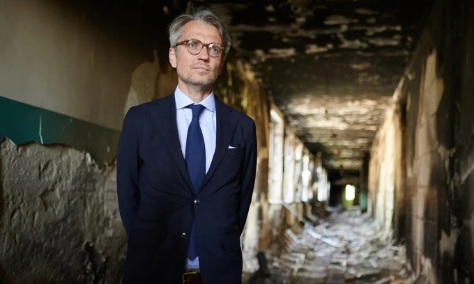 Cự cố vấn an ninh quốc gia Thụy Điển Tobias Thyberg, người từ chức chưa đầy 12 tiếng sau khi được bổ nhiệm. Ảnh: Sweden Herald