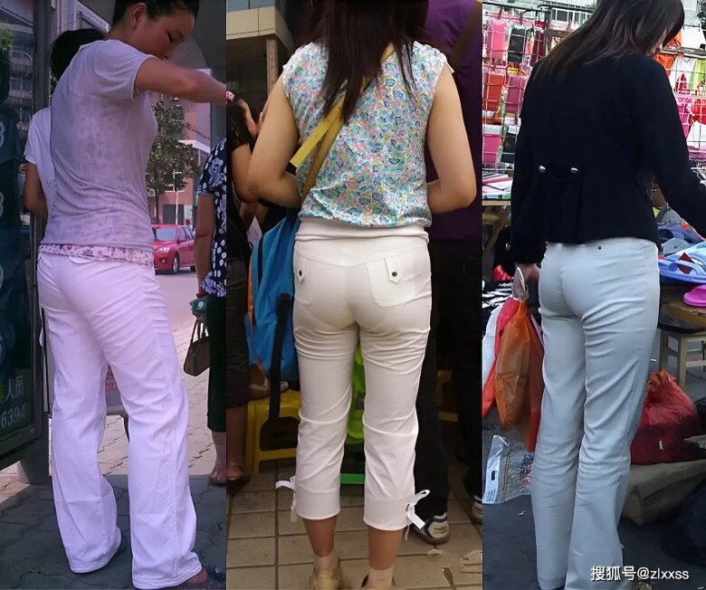 Quần trắng quá chật sẽ khiến chị em bị lộ khuyết điểm chân lại trông kém tinh tế. 