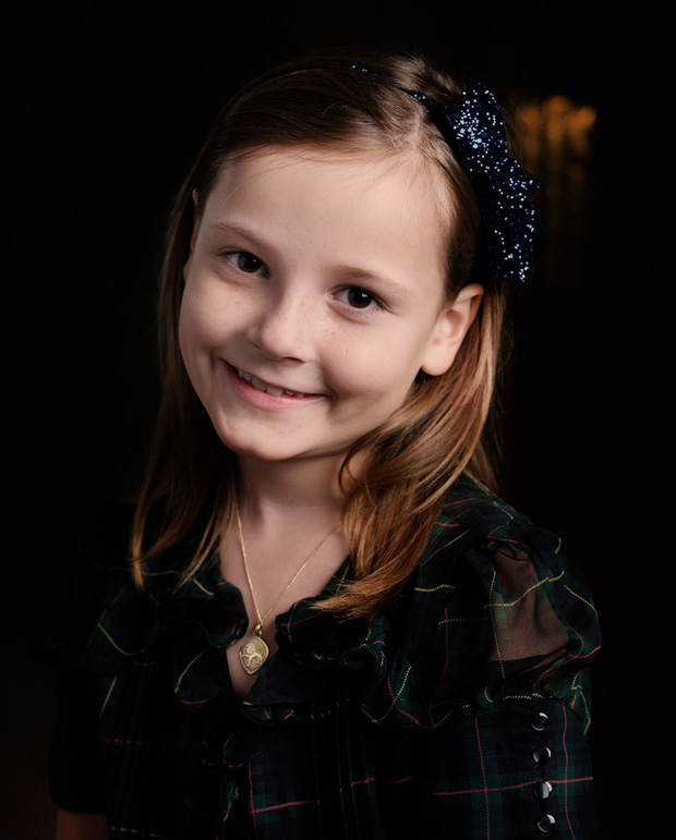 Công chúa Ingrid có vẻ ngoài dễ thương thuở bé.