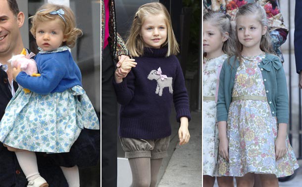 Công chúa xinh như thiên thần từ khi còn nhỏ.