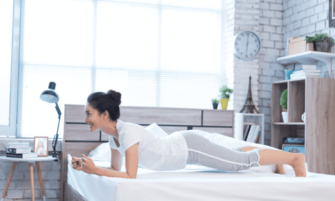 Plank giúp đốt cháy mỡ thừa toàn cơ thể, giúp săn chắc cơ thể.